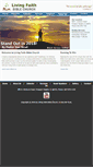 Mobile Screenshot of livingfaithbiblechurch.org